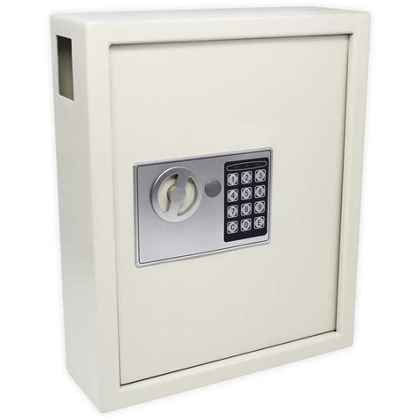 electric key lock box|lockable safe box with key.